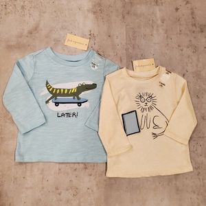 NEW First Impressions T-shirts Bundle Boy's Size 12M